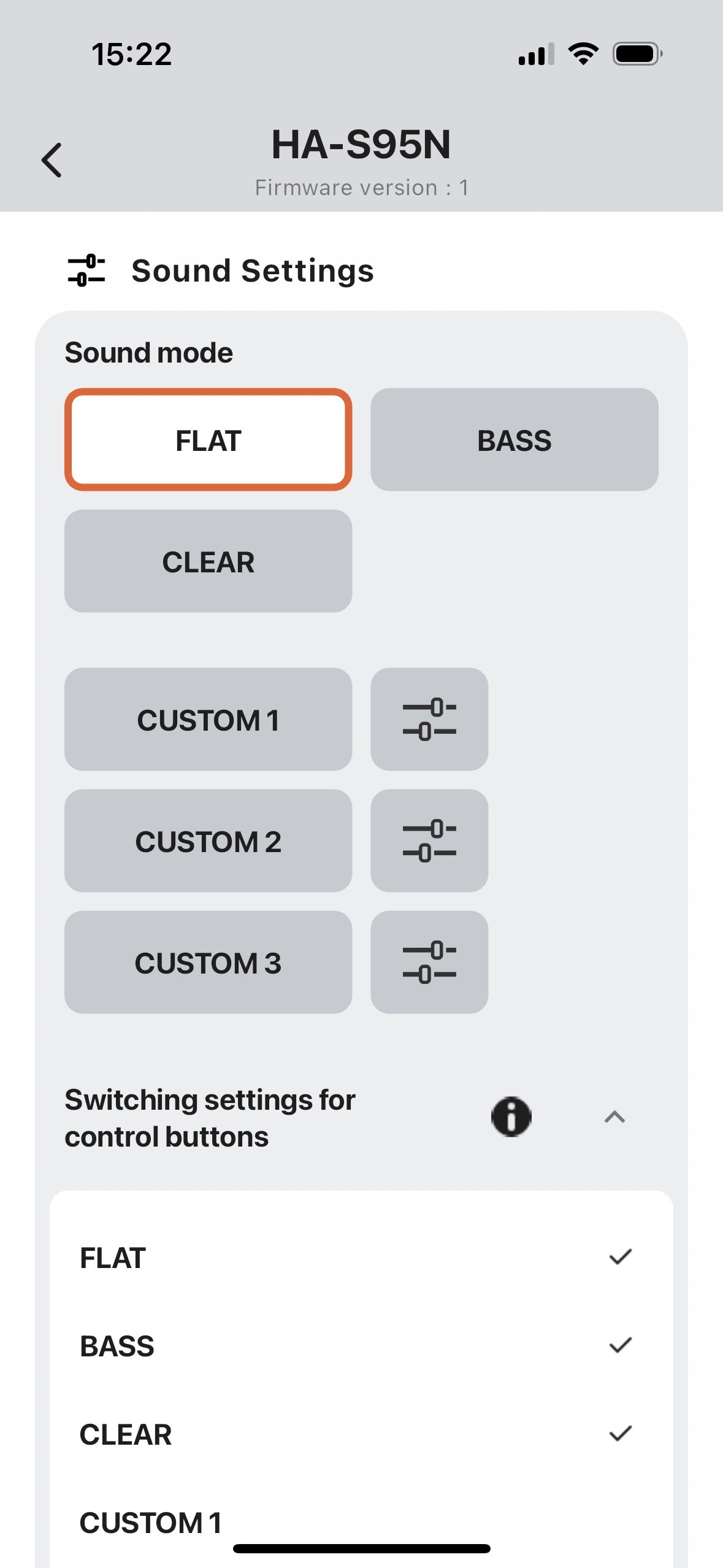 Sound Settings